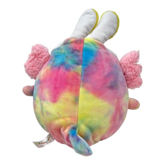 Squishmallows Jazwares TInley Stuffed Animal Plush Tie Dye Axolotl Bunny Ears - Picture 3 of 10